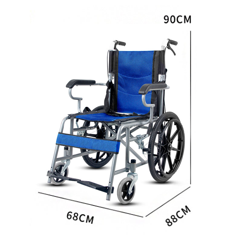 20 Inch foldable wheelchair