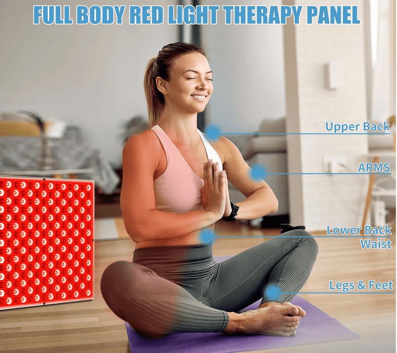 225 LED Red Light Therapy Panel – 660nm + 850nm Dual Wavelength (45W) - Bio Healing Australia
