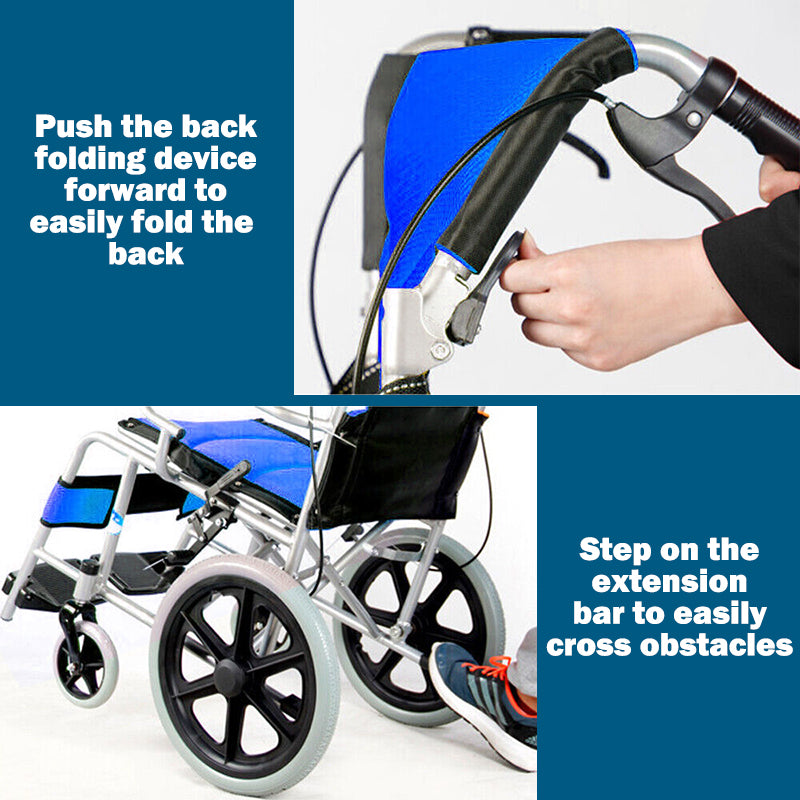 Foldable disability wheel chair