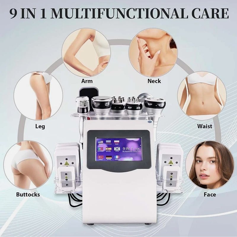 9-in-1 Cavitation RF Body Contouring Machine | Home Use | Bio Healing ...