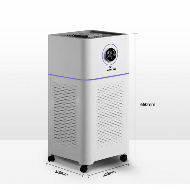 Bio Healing Hospital-Grade 5 Layers Filtration HEPA 13 Air Purifier & Humidifier