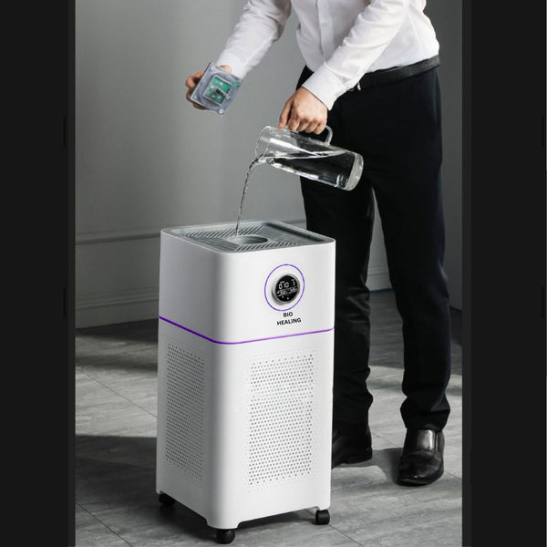 Bio Healing Hospital-Grade 5 Layers Filtration HEPA 13 Air Purifier & Humidifier