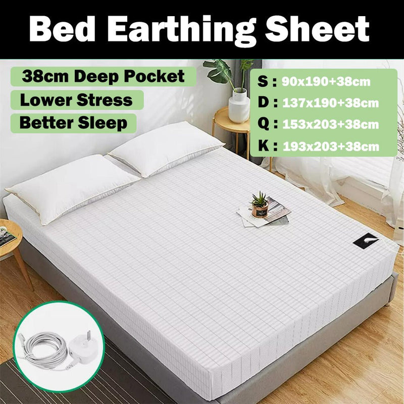 Aus No 1 Earthing Bed Sheet - Bio Healing Australia