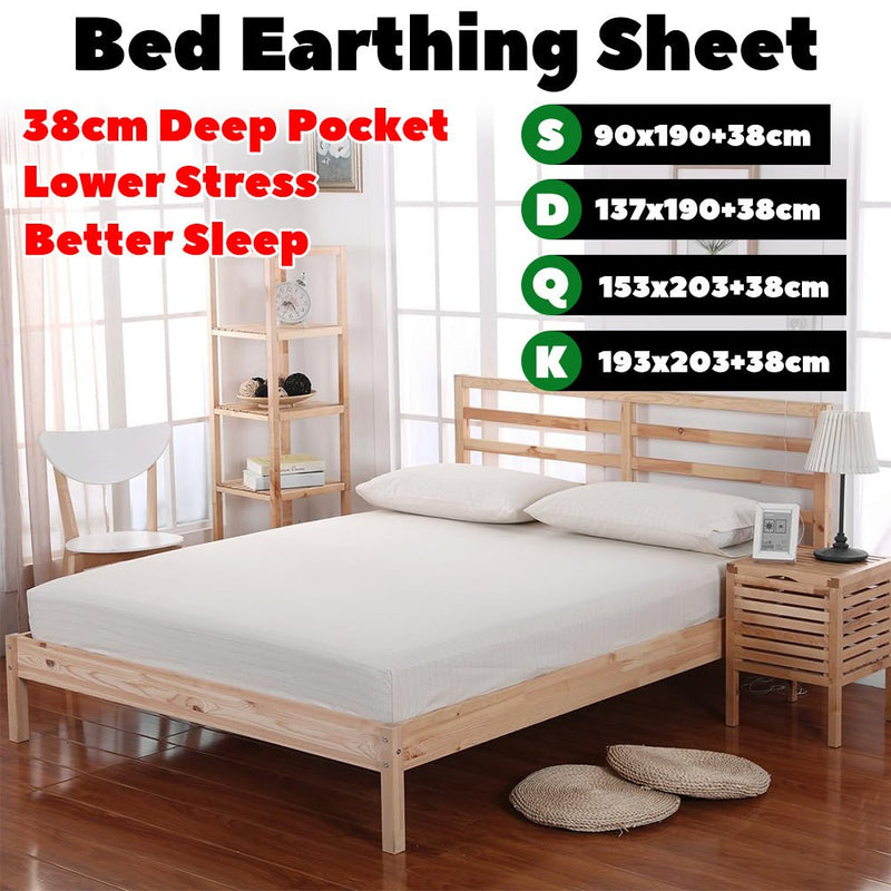 Aus No 1 Earthing Bed Sheet - Bio Healing Australia