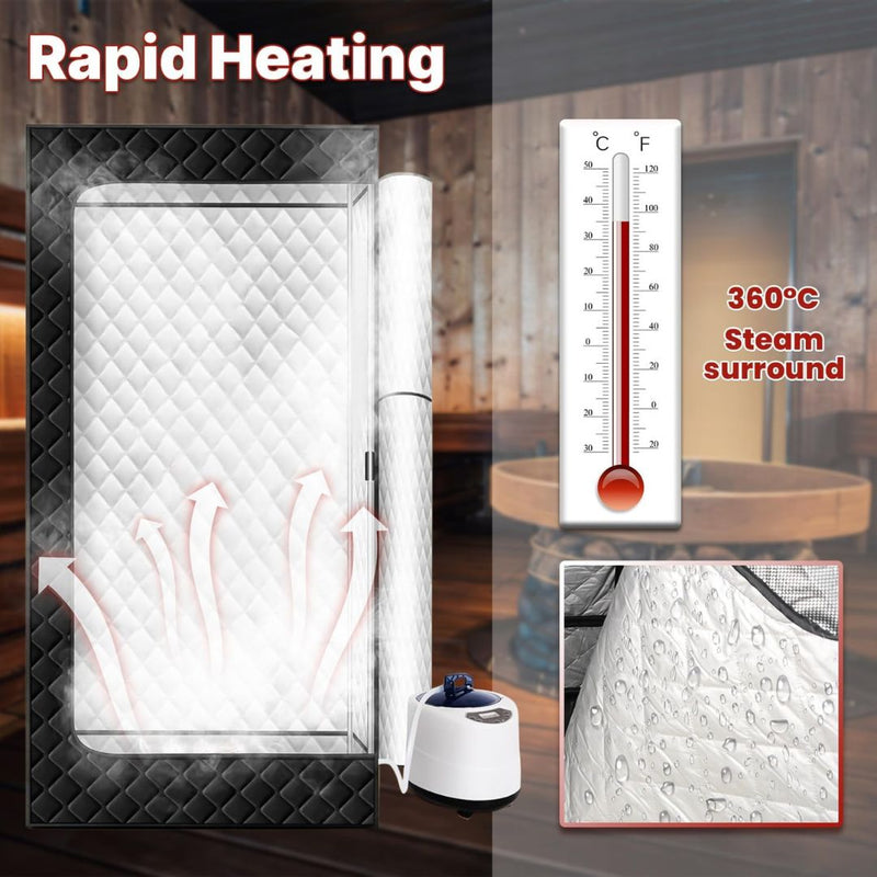 Bio Healing 3L Portable Steam Sauna - Bio Healing Australia