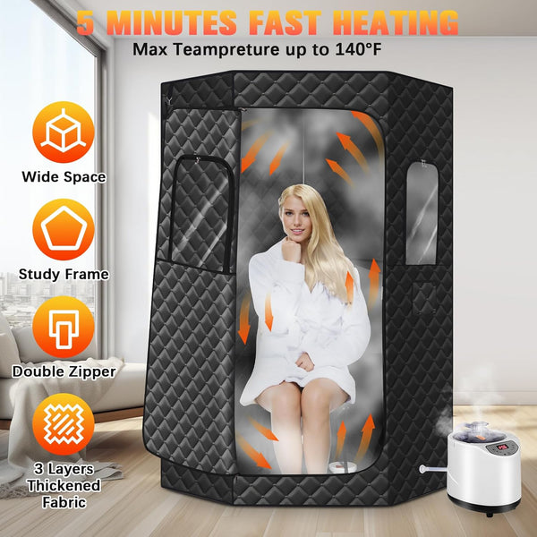 Bio Healing 3L Portable Steam Sauna - Bio Healing Australia
