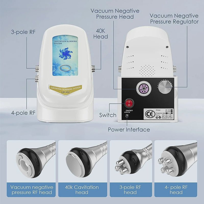 Bio Healing 40K Cavitation & RF Fat Reduction Machine — Non - Invasive Body Contourin - Bio Healing Australia