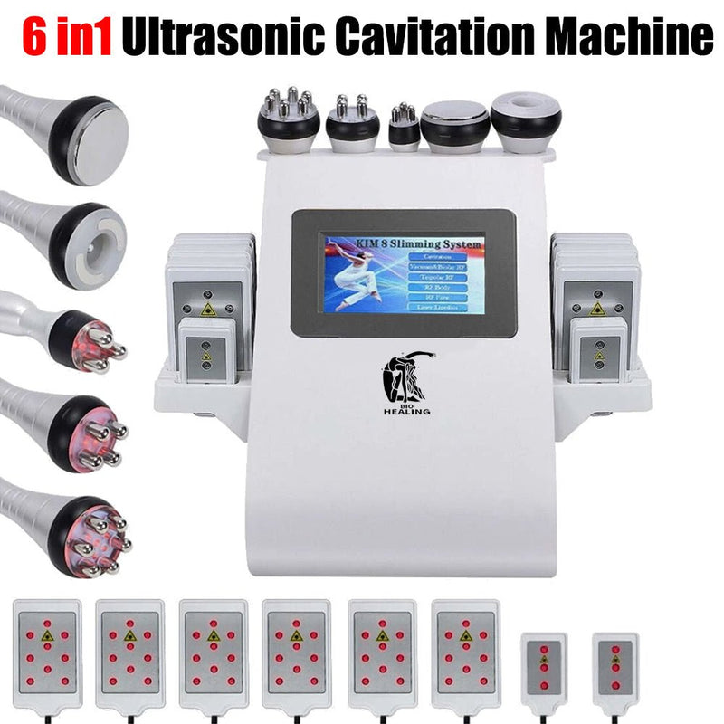 Bio Healing 6 - in - 1 Ultrasonic Cavitation + RF Machine - Bio Healing Australia