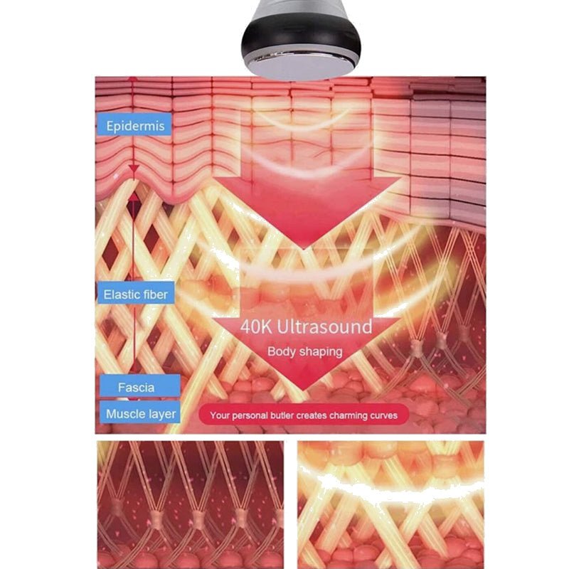 Bio Healing 6 - in - 1 Ultrasonic Cavitation + RF Machine - Bio Healing Australia