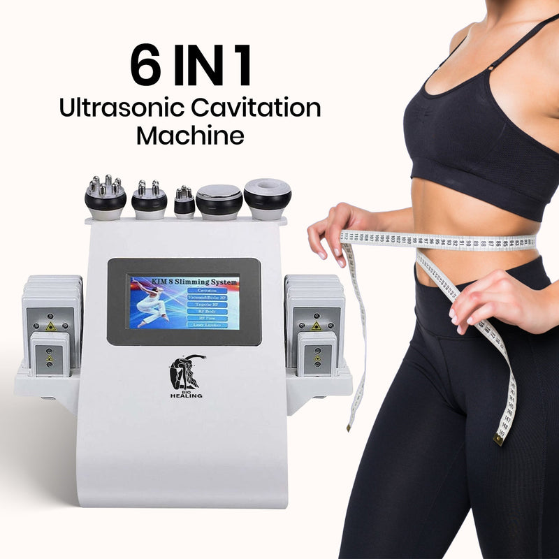 Bio Healing 6 - in - 1 Ultrasonic Cavitation + RF Machine - Bio Healing Australia