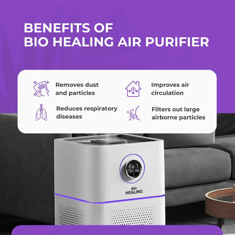 Bio Healing Hospital - Grade 5 Layers HEPA 13 Air Purifier & Humidifier - Bio Healing Australia