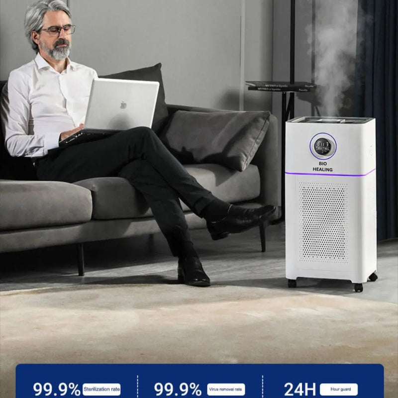 Bio Healing Hospital - Grade 5 Layers HEPA 13 Air Purifier & Humidifier - Bio Healing Australia