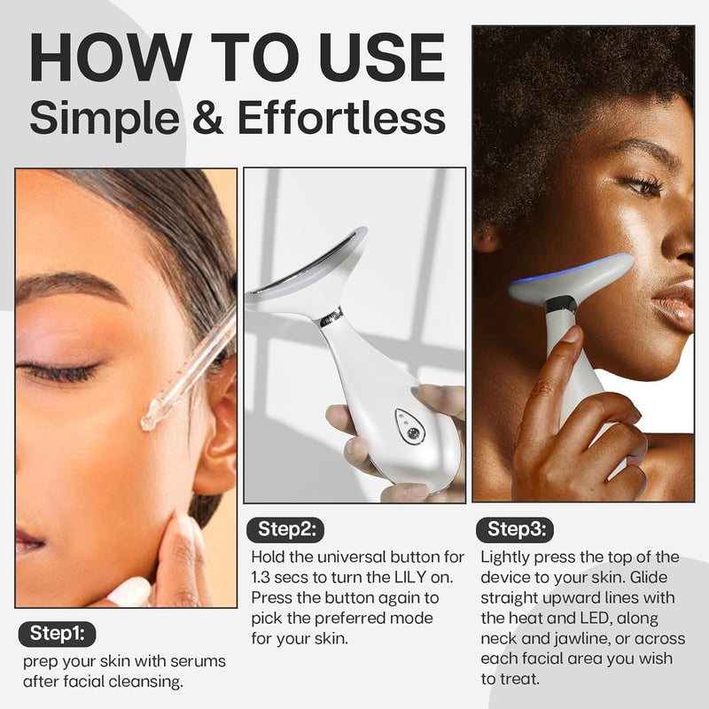 Bio Healing™ Neck, Face Massager – Anti - Aging, Lifting Skin Rejuvenation Device - Bio Healing Australia
