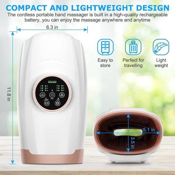 Electric Hand Massager with Heat Compression - Bio Healing Australia