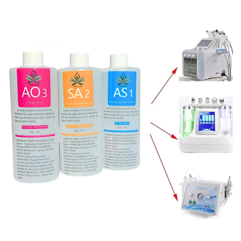Hydro Dermabrasion Aqua Peel Solution Sets For Beauty Machine - Bio Healing Australia