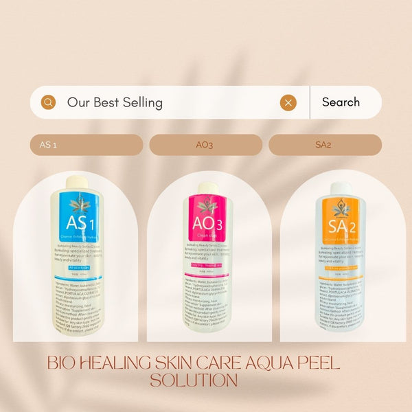 Hydro Dermabrasion Aqua Peel Solution Sets For Beauty Machine - Bio Healing Australia