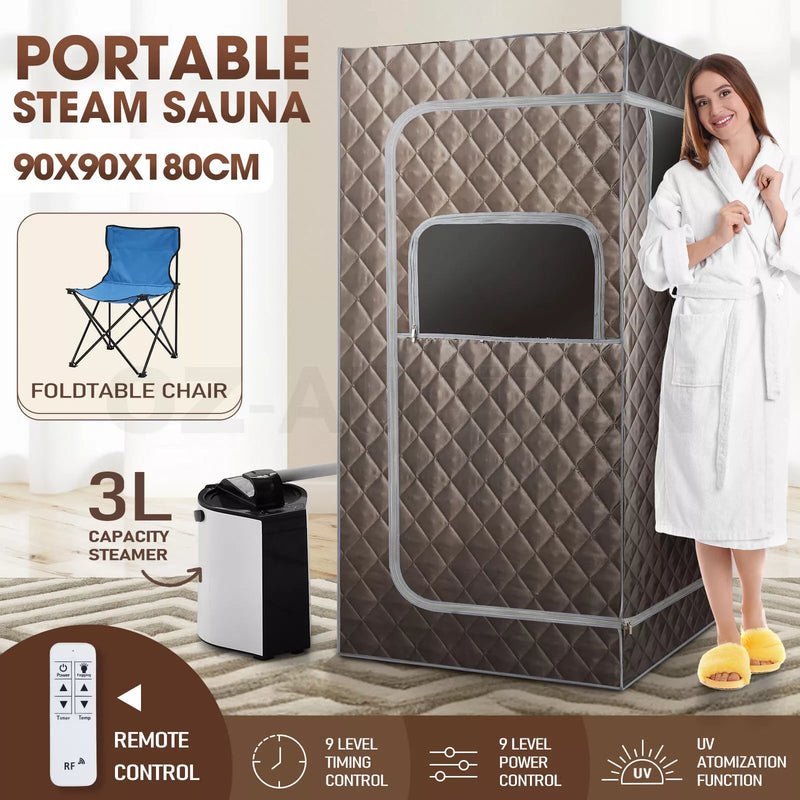 Portable Steam Sauna Tent Australia | 3L | Foldable Home Spa