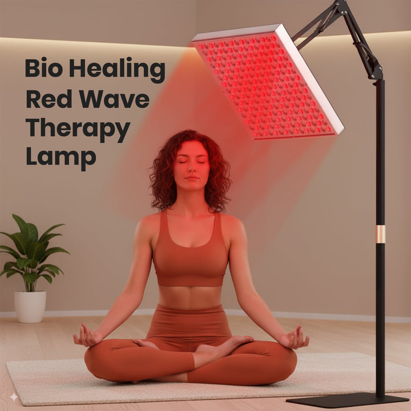 Red Wave Healing Therapy Lamp for Face & Body - Square 🔲 - Bio Healing Australia