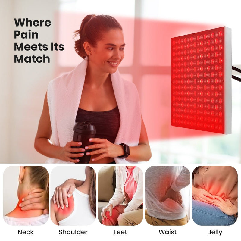 Red Wave Healing Therapy Lamp for Face & Body - Square 🔲 - Bio Healing Australia