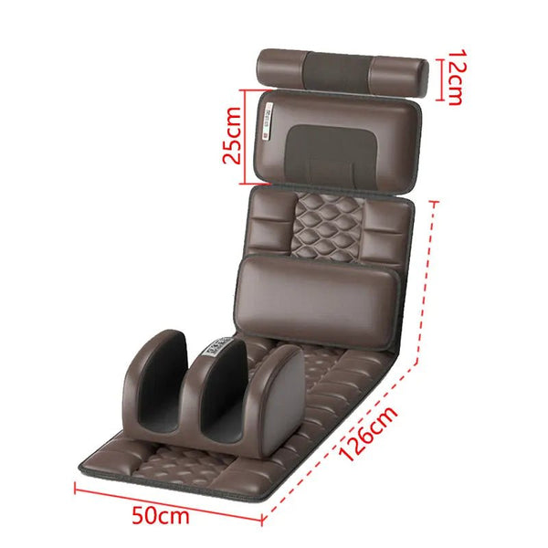 Relaxing Heat Therapy for Neck, Back & Shoulders Massage Mat with Heat - Bio Healing Australia